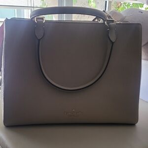 Kate Spade Taupe Satchel Bag